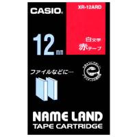 ラベルテープ XR-12ARD 赤に白文字 12mm | 宮川商店 Yahoo!店