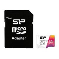 並行輸入 SP Silicon Power シリコンパワー microSD カード 128GB class10 UHS-1対応 U1 最大読込100MB/s full HD SP128GBSTXBV1V20SP | MIBAストア