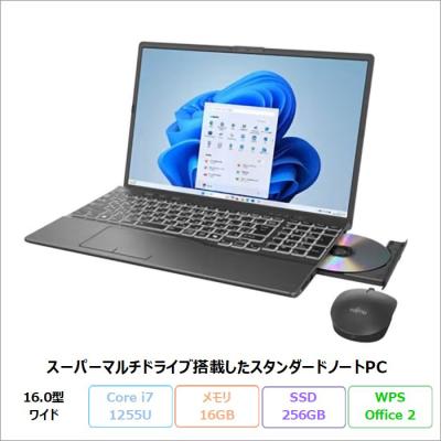 Windowsノート本体 Fujitsu LIFEBOOK AH50/D3 Core i7 FMVA50D3WP ノートパソコン FMV LIFEBOOK AH50/D3 プレミアムホワイト