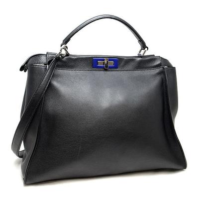 ⭐️フェンディ⭐️レザー ピーカブー ラージ 2WAY ハンド ショルダーバッグ FENDI フェンディ ピーカブー 2Way ハンド/ショルダーバッグ