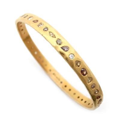 マルコムベッツ 5ポイントダイヤ 22k MALCOLM BETTS マルコムベッツ K22×SILVER 1Pダイヤ ネックレス