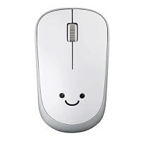 エレコム マウス ワイヤレス レシーバー付属 Mサイズ 3ボタン IRセンサー 省電力 ホワイト MIR07DRWH | みはるショップ
