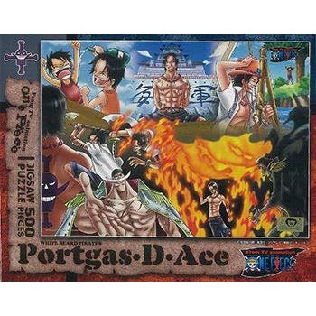 新品★ONE PIECE【エース】ジグソーパズル ワンピース ジグソーパズル500ピース【火拳のエース】500-120