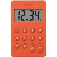 【新品】（まとめ）タニタ デジタルタイマー100分計オレンジ TD-415-OR 1個【×10セット】 | 美浜通商