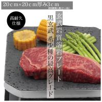 焼肉 溶岩プレート 高耐久 20×20×3cm 自社生産 手入れ 使い方 bbq バーベキュー 焼肉屋 コンロ 卓上 石 鉄板 網 炭 おすすめ 煙 ステーキ ニトリ 桜島 富士山 | み尋ヤフーショップ