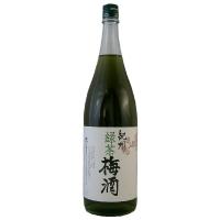 紀州「緑茶梅酒」　12度　1800ml | 酒の専門店 三河屋