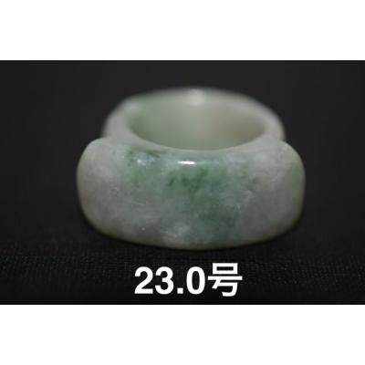 翡翠　くりぬきリング　ラベンダーグリーン17 ラベンダー翡翠 くりぬきリング（リング、指輪）｜レディース