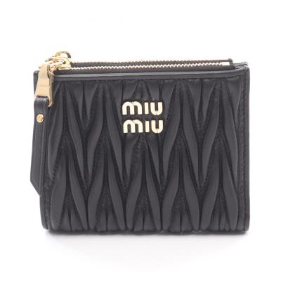 【美品】ミュウミュウ 財布 ミニ財布 ブランド 40代（miu miu／レディースファッション