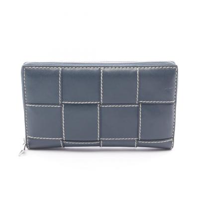 BOTTEGA VENETA メンズ長財布（色：ネイビー系）｜財布｜ファッション