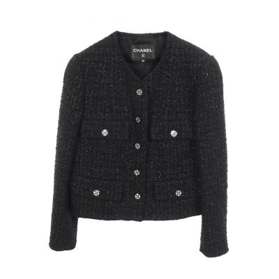 CHANEL レディースノーカラージャケット｜コート、ジャケット
