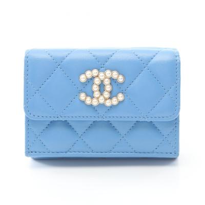 CHANEL フラップ長財布 マトラッセ ラムスキンの商品一覧 通販 CHANEL フラップ長財布 マトラッセ ラムスキンの商品一覧 通販