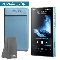 《1/23発売》【2026年モデル】 FIIO デジタルオーディオプレーヤー JM21 2026 ブルー + 専用ケース SK-JM21 ブルー セット《ロゴ入りクロスプレゼント》 | 三木楽器Yahoo!ショップ
