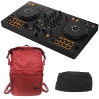Pioneer DJコントローラー DDJ-FLX4 + DJバック PLUS-01(レッド) + ダストカバー セット【DDJ-400 後続機種】 | 三木楽器Yahoo!ショップ