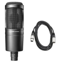 audio-technica オーディオ テクニカ AT2020 コンデンサーマイク + 3m XLR-XLRケーブル | 三木楽器Yahoo!ショップ