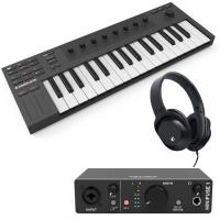 Arturia オーディオインターフェイス MiniFuse1 ブラック + Native Instruments KOMPLETE KONTROL M32 + ヘッドホン KHP-001 セット | DZONE Yahoo!ショップ