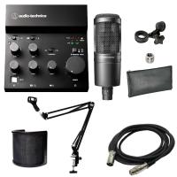 AUDIO-TECHNICA オーディオテクニカ AT-UMX3 USBミキサー + AT2020 マイク + MPC1B + POPガード + 3m XLRケーブル | DZONE Yahoo!ショップ