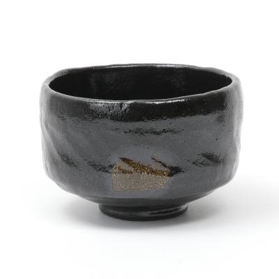 茶碗■黒楽 和楽 小茶碗 京焼 黒釉 小さい抹茶碗 お茶道具 時代物 骨董品■ 茶道具 楽茶碗（らくちゃわん） 黒楽 八代 和楽 | 千年の香り 千紀園