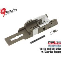 GLK-189(FDE)　GUARDER リアリスティック フロントシャーシセット for Guarder G19 フレーム GLOCK-189(FDE) | MILITARY BASE