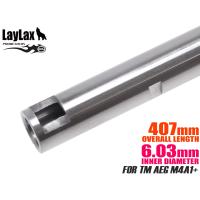 H9861EG407　LayLax PROMETHEUS EGバレル(Φ6.03mm インナーバレル) 407mm 東京マルイ 電動ガン M4A1※純正ロング | MILITARY BASE