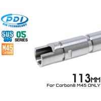 PD-GB-063　PDI 05シリーズ Carbon8 M45専用 超精密 ステンレスインナーバレル(6.05±0.002) 113mm | MILITARY BASE
