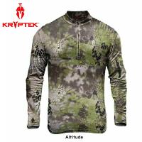 Kryptek クリプテック 正規品 TORA 1/4 ZIP 長袖 Tシャツ アルティチュード Altitude Camo | ミリタリーブラッドタクティカル