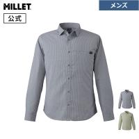 ミレー (Millet) インセクト バリヤー ロングスリーブ  チェックシャツ MIV02079 | ミレー公式オンラインストア