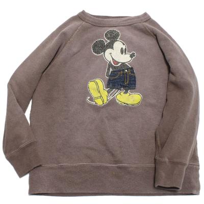 美品】デニム＆ダンガリー ミッキーコラボ スウェットスミクロ 160cm