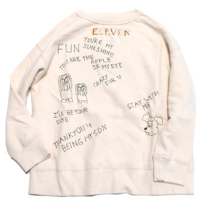 デニムアンドダンガリー　トレーナー02 DENIM DUNGAREEトンプキンウラケ ペンギンスウェット - koguma