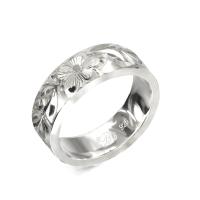  シルバー925 フラット 幅6mm 厚み2mm マイレリーフ ノーエッジ リング SF6B-E20