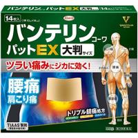 【第2類医薬品】バンテリンコーワパットEX大判サイズ 14枚 | ミナカラドラッグ 1号店