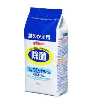 ピジョン 除菌ウェットティシュ 80枚入 詰めかえ用 T4902508101226 除菌 アルコール除菌 赤ちゃん 詰替 | お得市場 GOGOみなくるネット