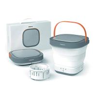 コンパクト折りたたみ洗濯機 脱水機能搭載 折り畳み 収納 排水 高性能 小さい 洗濯 マスク洗濯 ペット用品洗濯 SY-135 | ミナモSTORE