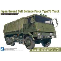 1/72ミリタリーモデル 2 陸上自衛隊　73式大型トラック「3トン半」 アオシマ プラモデル | みなと模型 Yahoo!店