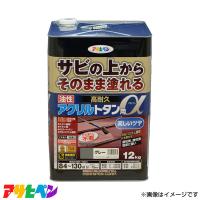 アサヒペン 油性高耐久アクリルトタン用α 12KG グレー AP9018292 [ハウスケア 屋根 とい] | ミナトワークス