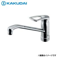 カクダイ シングルレバー混合栓 (分水孔つき) 117-061K [水栓金具 器 混合栓 単水栓] | ミナトワークス