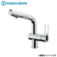 カクダイ シングルレバー引出シ混合栓 118-028 [水栓金具 器 混合栓 単水栓] | ミナトワークス