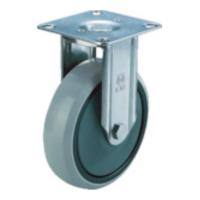 ユーエイ ステンレスキャスター固定車 200径ナイロンホイルウレタン車輪 SUSGUK200 [SUS-GUK-200][r20][s9-030] | ミナトワークス