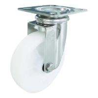 ユーエイ ステンレスキャスター自在車 130径ナイロン車輪 SUSNJ130 [SUS-NJ-130][r20][s9-020] | ミナトワークス
