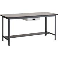 TRUSCO HAEWR型立作業台 900X600XH885 薄型1段引出付 HAEWR0960UDK1 [HAEWR-0960UDK1][r21][s9-032] | ミナトワークス