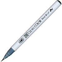 呉竹 カラー筆ペン ZIGクリーンカラーリアルブラッシュ092 ブルーグレイ RB6000AT-092 | Mini-s