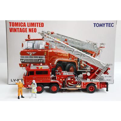 トミーテック 日野 TC343型 はしご付消防車 小山市消防署 LV-N24b 1/64 LV-N24c 日野 TC343 はしご消防車（尾鷲消防署）【330776