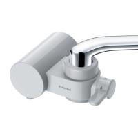 クリンスイ 蛇口直結型 浄水器 (本体) 日本製 国産 Cleansui CB026-GY カートリッジ交換目安 6ヵ月 キッチン用 シンク 台所 料理 水流切替 原水 CB026GY||| | ミニマライフ