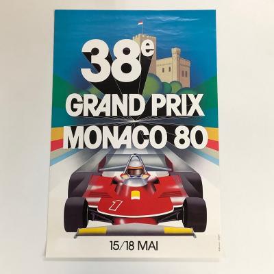 モナコGP アンティークポスター6点セット モナコGP アンティークポスター6点セット 2025年最新