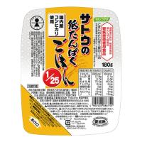 ケース販売 やさしくラクケア サトウの低たんぱくごはん1/25/88675→89512 180g×20個 ハウス食品 | 介護用品専門店ミニロクメイト