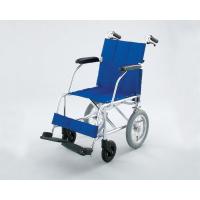 軽量コンパクト車椅子 介助式 座幅38cm PK-6 ブルー NAH-209 日進医療器 | 介護用品専門店ミニロクメイト