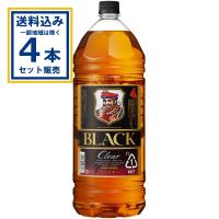 アサヒ ブラックニッカクリア 4000ml×4本(送料無料 、一部地域は除く)   PET 大容量 ハイボール お酒 酒 家飲み 宅飲み 晩酌 まとめ買い | ミニストップネットショップ