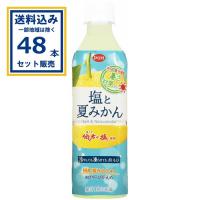 えひめ POM ポン 塩と夏みかん 490ml×24本×2ケース（48本)　(送料無料 、一部地域は除く) 熱中症対策 | ミニストップネットショップ