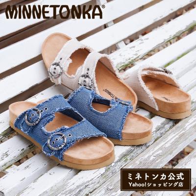 新品未使用ミネトンカ　フリンジサンダル ミネトンカ フリンジサンダル 22cm - メルカリ