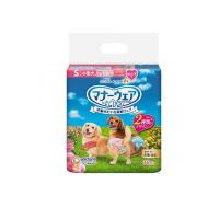 マナーウェア 女の子用 Sサイズ 小型犬用 ピンクリボン・青リボン 36枚入 (1個) | みんなのお薬ビューティ&コスメ店