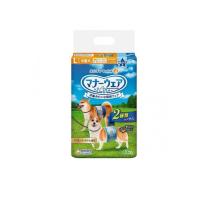 マナーウェア 男の子用 Lサイズ 中型犬用 青チェック・紺チェック 40枚入 (1個) | みんなのお薬ビューティ&コスメ店(みんなのお薬)
